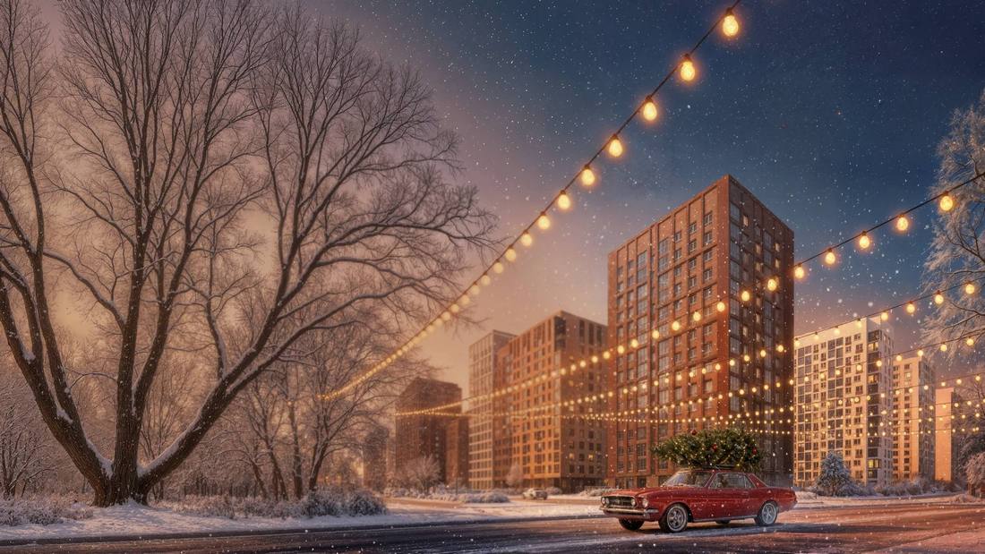 Новогодняя распродажа! Квартиры со скидкой 15%