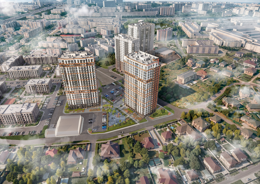 Расположение жилого квартала «Крылья Качи»